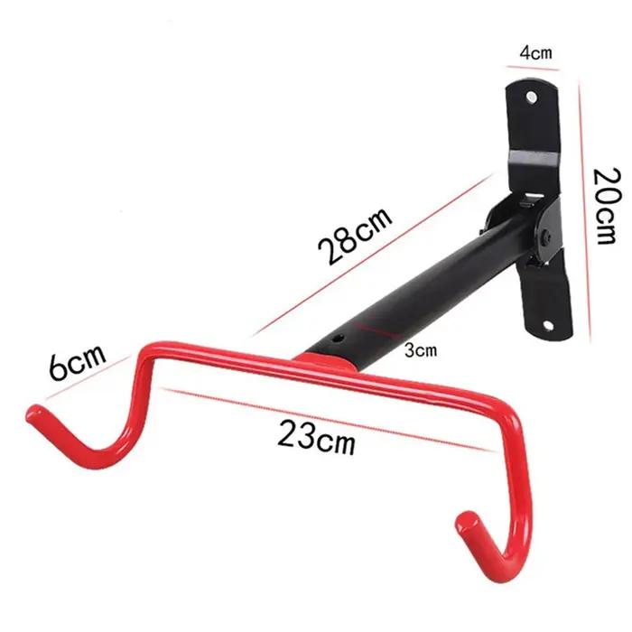 Béquille murale pliable pour vélo support suspendu de route support de vélo crochet mural pliable accessoire de vélo pour garage organisation vélo urbain randonnée cyclisme