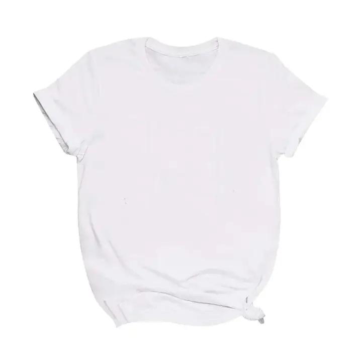 T-shirt manches courtes col rond femme, estival et flambant neuf, à la mode, vente en gros