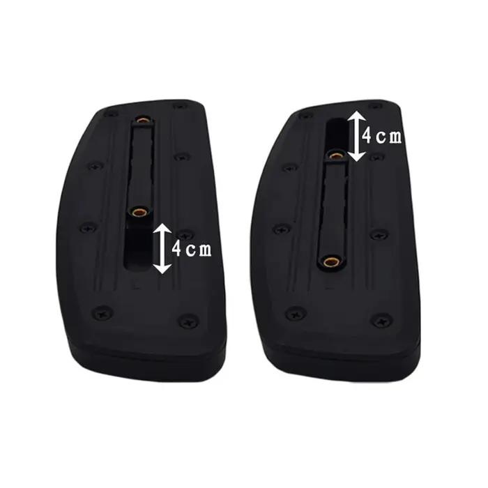 Accoudoir de rechange pour chaise de bureau, coussinets de bras, noir, facile à installer, degré d'e