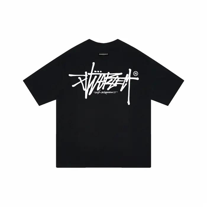 T-shirt à manches courtes et col rond Y2k pour hommes, vêtements pour hommes, nouveautés en matière
