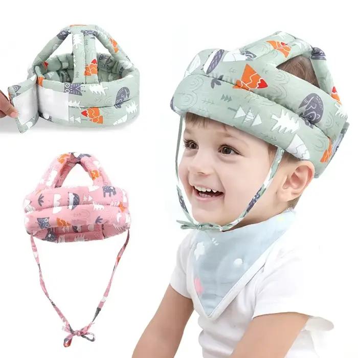 Chapeau de Protection Anti-collision, casque de sécurité pour bébé, doux et confortable, sécurité et