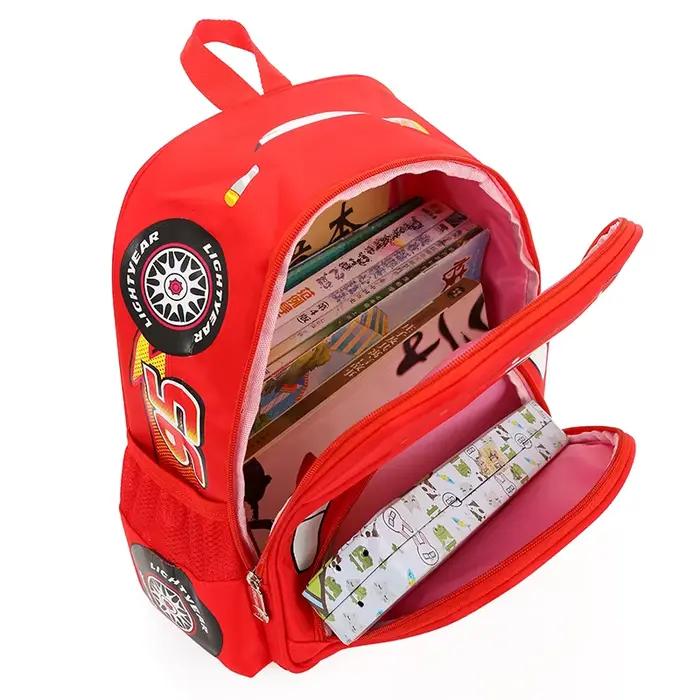Sac à dos de sécurité pour enfants, voiture Disney, pour garçons de la maternelle, élèves du primair