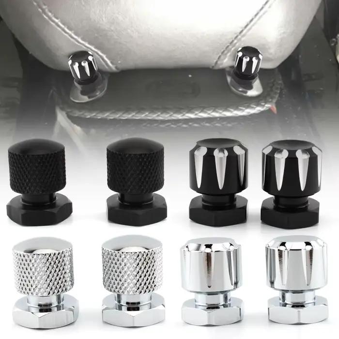 Pour Harley Road King/Road Glide/Softai/Fat Boy 99-UP noir/Chrome écrous de montage Solo boulons