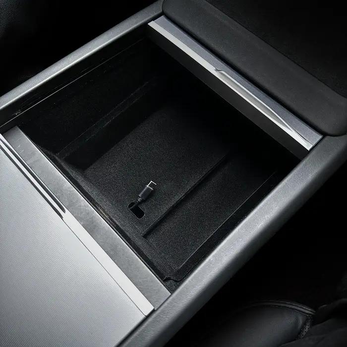 Boîte de rangement pour accoudoir de Console Tesla, nouveau modèle Y Launch Juniper 2025 modèle 3 Hi
