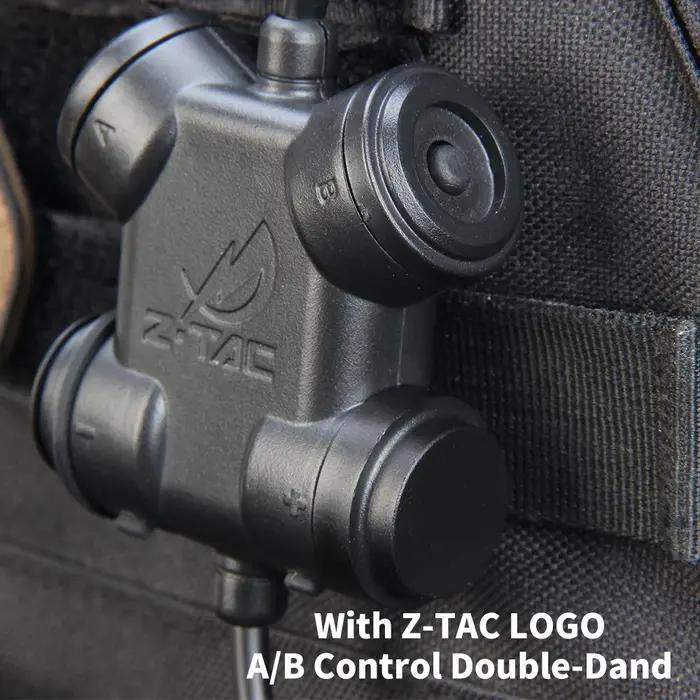 Z-TAC DulMédiateur set Ptt Double Bouton Canal Unique MendMotorola Walperforé talperforé Accessoires