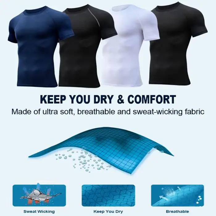 Chemises de Compression imprimées araignée pour hommes, t-shirt d'été à manches courtes, protection