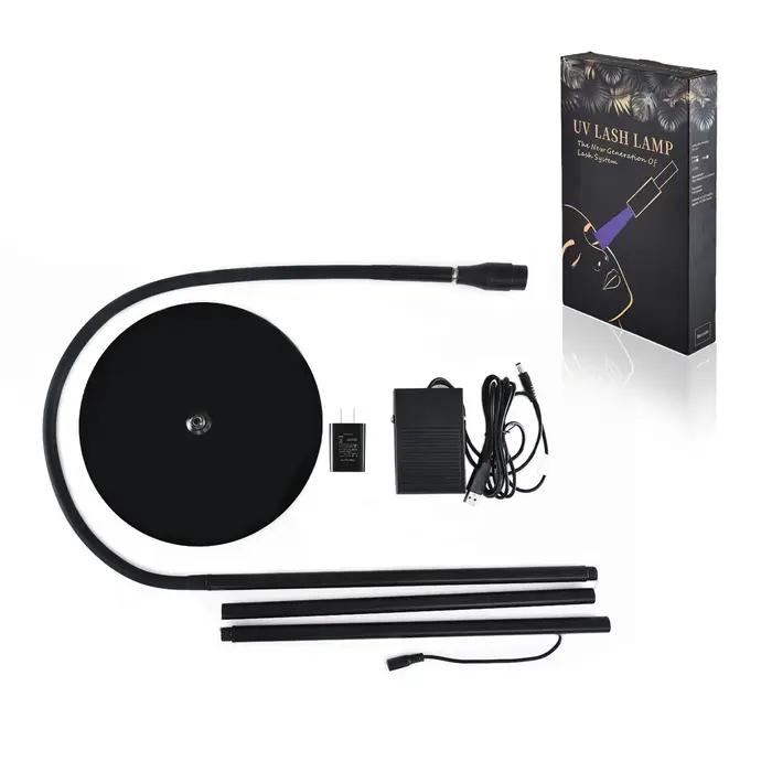 Lampe à polymériser LED UV haute puissance avec interrupteur au pied, lampadaire pour séchage rapide