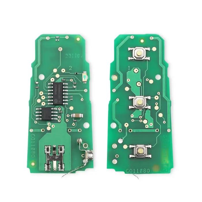 KEYYOU – clé télécommande de voiture, 434/433Mhz, puce ID48, pour VW, Volkswagen Passat B6 3C B7 Mag