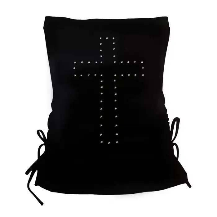 Femme vêtements Vintage femmes 2000s Y2k hauts Corset Emo été esthétique femmes Blouses Harajuku ave