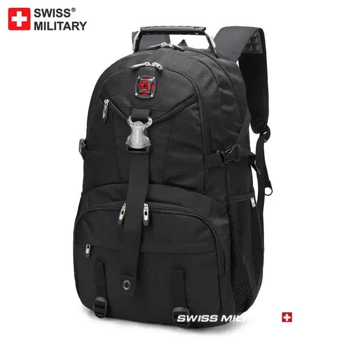 SWISS MILITARY Nouveau sac multifonctionnel de grande capacité pour homme, sac à dos de voyage à la