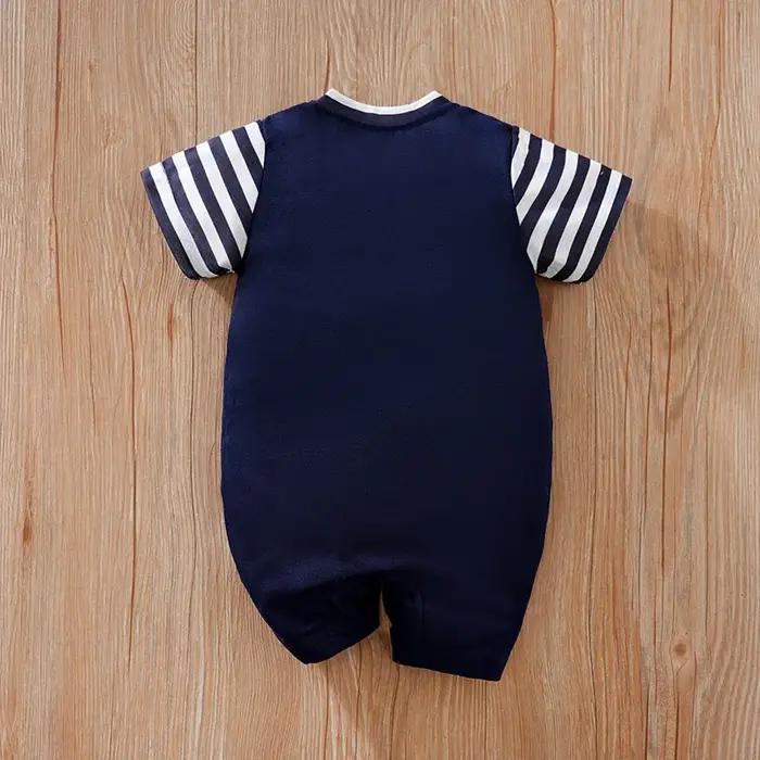 Combinaison décontractée pour bébé de 0 à 18 ans, lettres brodées, pour garçons et filles, confortab