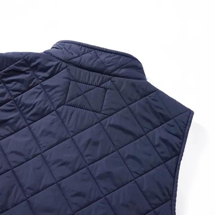 Nouveau gilet matelassé en velours côtelé épais et coton pour hommes pour l'automne et l'hiver