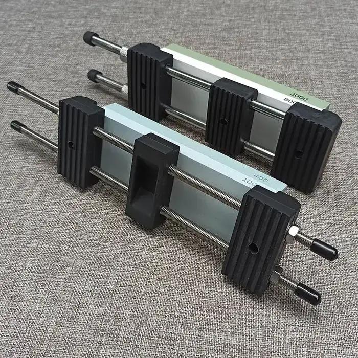 Support de pierre à aiguiser, accessoires de couteaux, Base en pierre à aiguiser, système de Base en