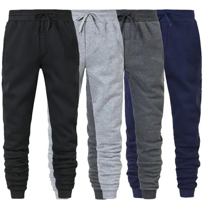 Viser de sport longs décontractés pour hommes, pantalons de survêtement de jogging, jogging d'entraî