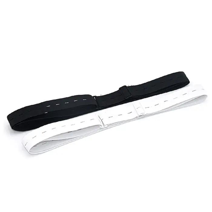Hommes femmes chemise rester meilleure ceinture antidérapante anti-rides porte-chemise sangles régla