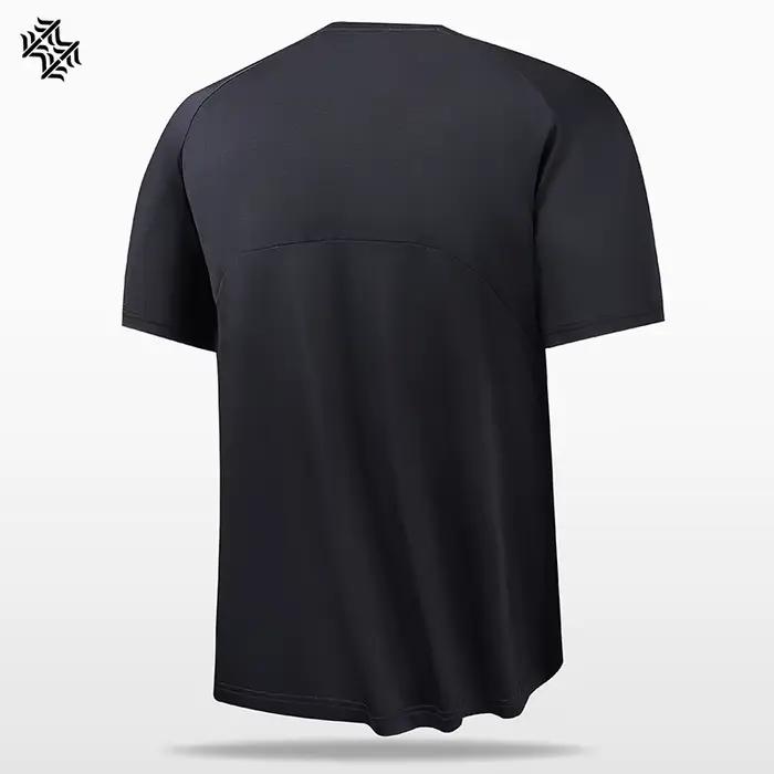 SBWL-T-shirt de sport à séchage rapide pour hommes, chemise de protection respirante, randonnée en p