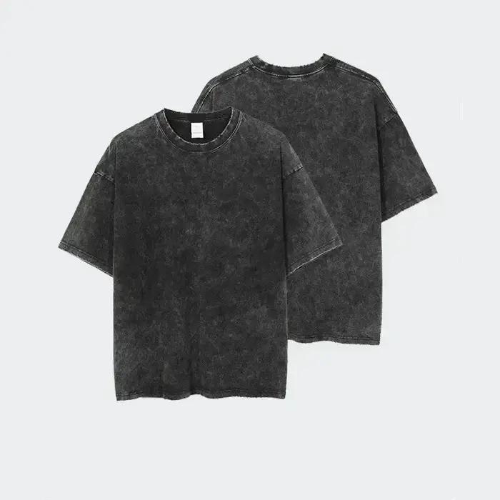 T-shirt délavé Invincible, vêtements personnalisés doux, tenue toute l'année, coupe oversize, pour c