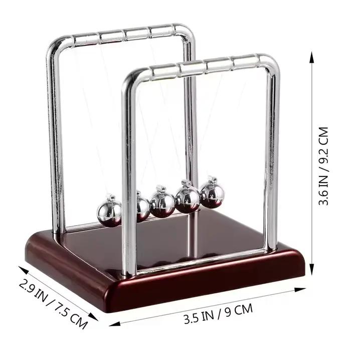 Newton Balance Pendule Ball, Fungic Science Toy, Collision Energy Conservation, Law Ball, Office Dec