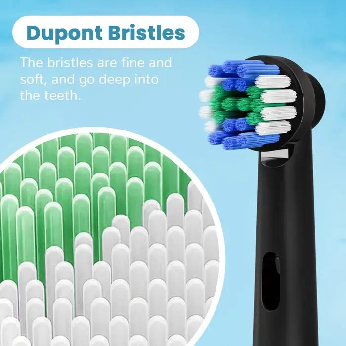 Têtes de brosse à dents de rechange compatibles avec les têtes de brosse électrique professionnelle