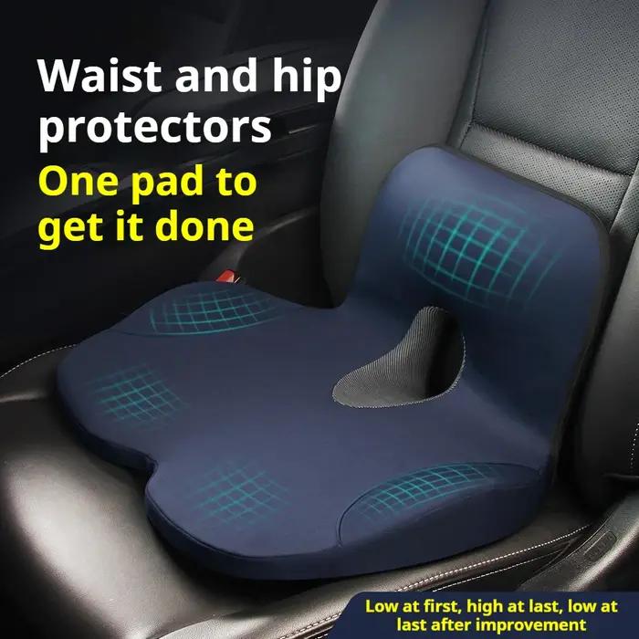 Coussin de siège rehausseur de mousse à mémoire de forme pour conducteur, confort universel toute l'année à offrir pour les longs trajets et les voyages