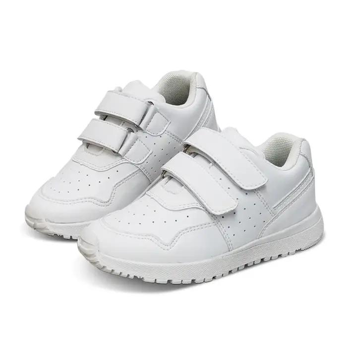 Uckland-Chaussures de course blanches pour enfants, baskets pour tout-petits, chaussures de bébé pou
