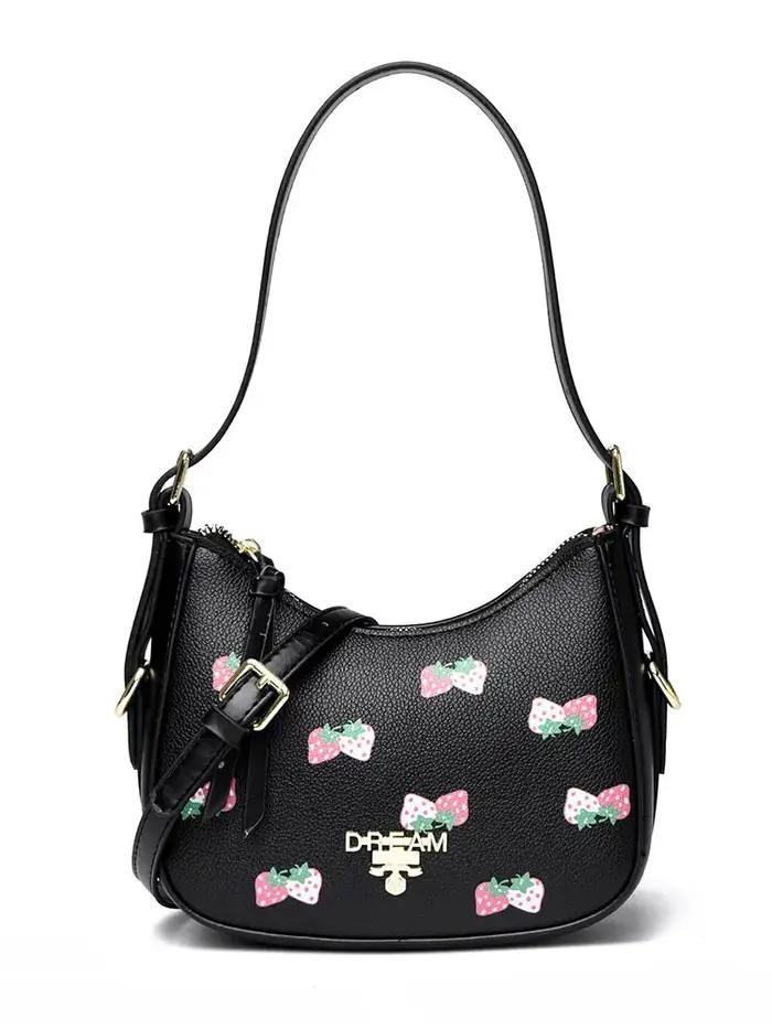 Sacs à couches vintage de marque de luxe pour femmes, sac messager en cuir haut de gamme, sac bandou