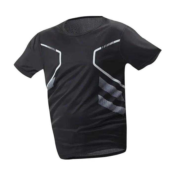 1/3 pièces hommes quatre saisons imprimé à manches courtes sport Fitness séchage rapide confortable