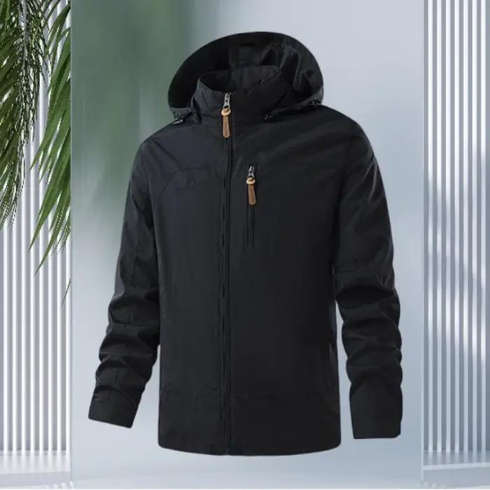 Veste de sport décontractée coupe-vent Stormtrooper à capuche, grande taille M-5XL, pour l'extérieur
