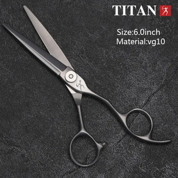 Titan – ciseaux de salon de coiffure professionnels, acier vg10, nouveau design, japon