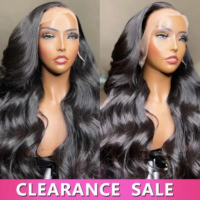 Perruque Lace Front Wig Body Wave brésilienne naturelle, cheveux humains, 13x4 13x6, 30 32 34 36 38