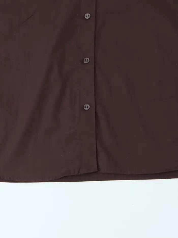 NLZGMSJ femme écharpe chemises 2025 automne élégant bureau dame ample Chic mince quotidien manches l