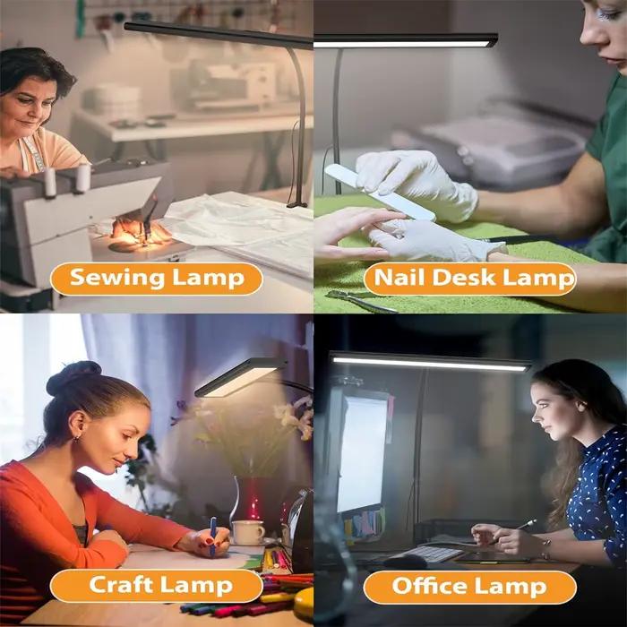 Barre lumineuse de moniteur LED pour écran d'ordinateur, lampe de bureau USB à intensité variable en