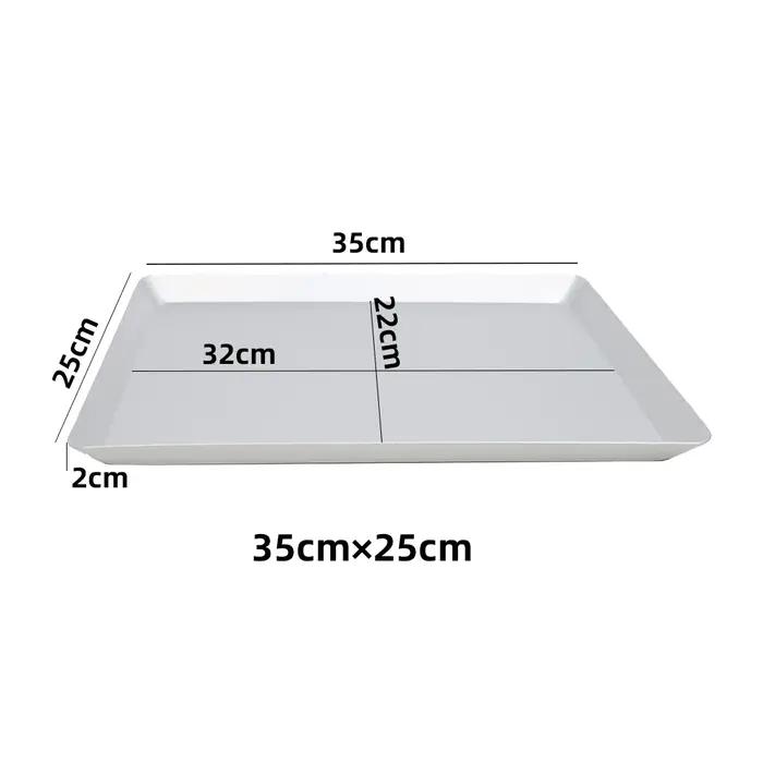Plaque de cuisson rectangulaire, accessoires de cuisine, plat perforé, moule à gâteau, plateau de fo
