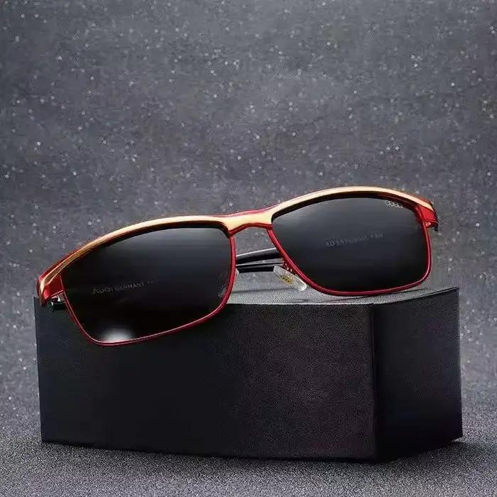 2025 Mode Nouvelles lunettes de soleil Audi pour hommes et femmes UV400 Lunettes de soleil polarisée