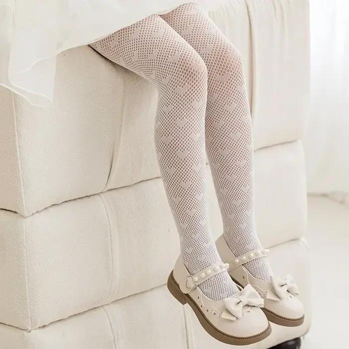 2/1 pièces bébé fille collants enfants danse bas chaussette enfants école étudiant uniforme collants