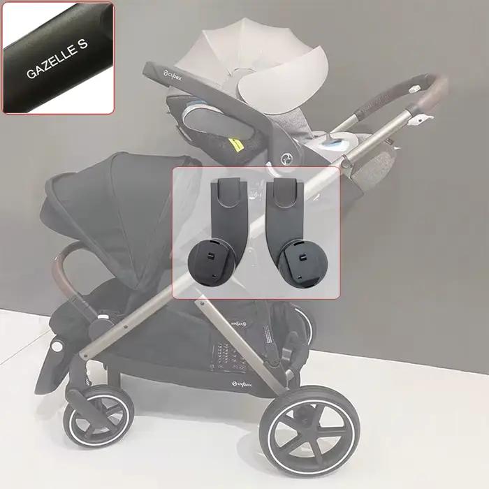 Adaptateur de poussette pour Cybex Gazelle S et Aton Cloud Q/Z + maxi-cosis, convertisseur de siège