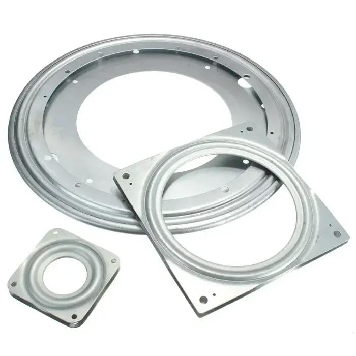 Plaque tournante rotative à roulement en métal lourd de 3 pouces, pour armoires d'angle, support TV,