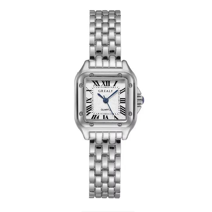 Top marque montre femmes affaires rétro classique Simple étanche bande d'acier dames mode Quartz hor