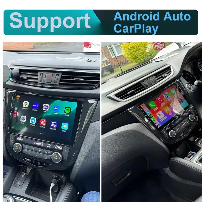 SINOSMART GPS Android pour Nissan Qashqai J11 X-Trail T32 Rogue 2014–2018 avec écran OEM 7", compati