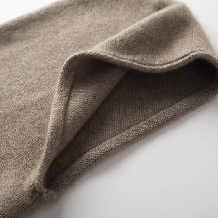 Chapeau en pur cachemire pour femme, écharpe pour femme, chapeaux chauds d'extérieur, casquette fill