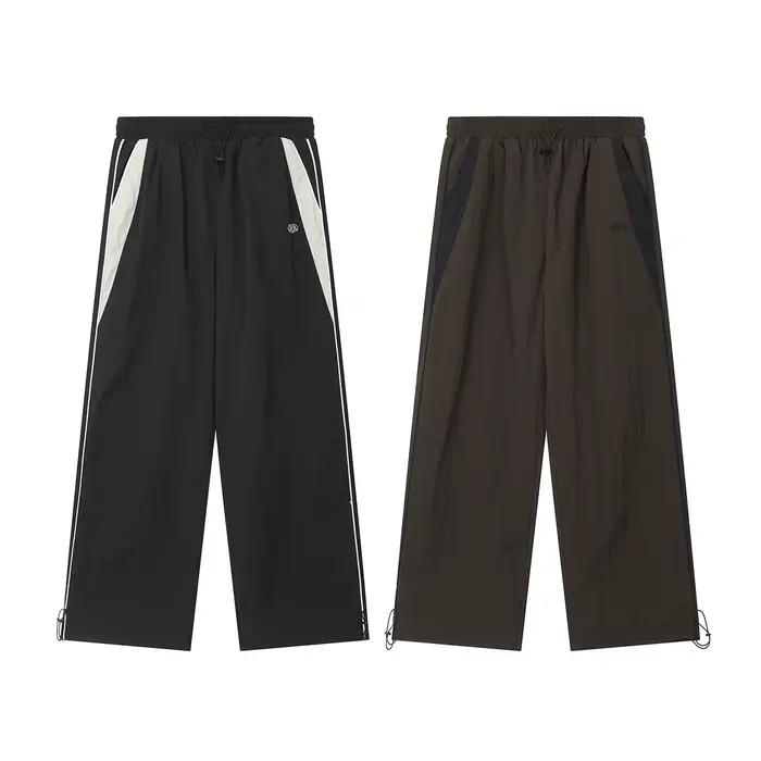 Pantalon de jogging décontracté pour femmes, mode Streetwear, surdimensionné, sport, jambes larges,