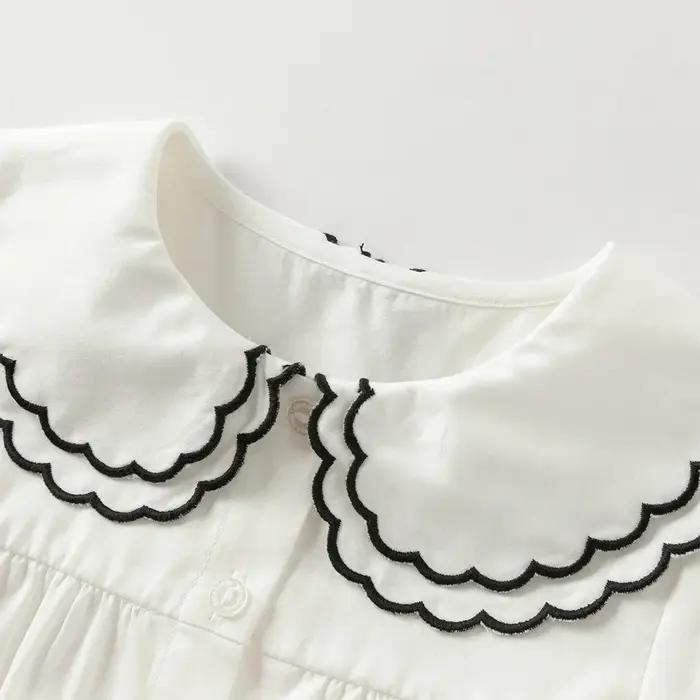 Dave Bella enfants maille robe ensemble automne mode charme doux mignon filles bébé velours robe deu