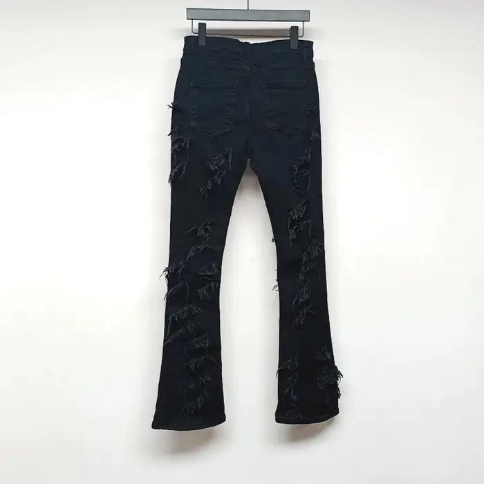 Owen Seak jean homme Streetwear Baggy Denim pantalon cloche-bas concepteur luxe pantalon Long
