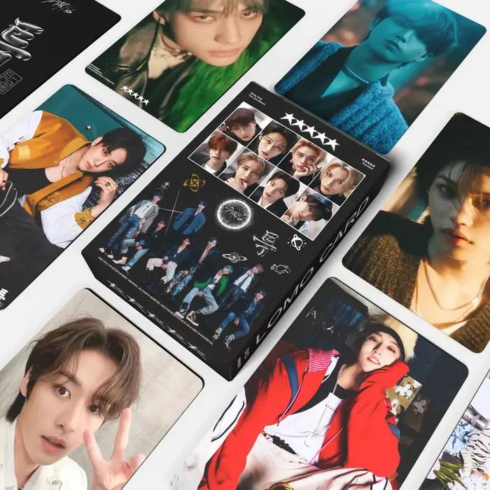 Ensemble de 55 cartes Lomo Stray Kids, Ginet Karma Do It ATE Album, cartes photo à thème, collection