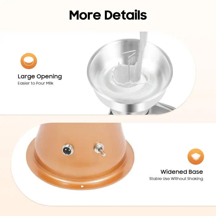 Écumoire centrifuge commerciale 50L/H 30W, Machine domestique pour le beurre et le lait, séparateur