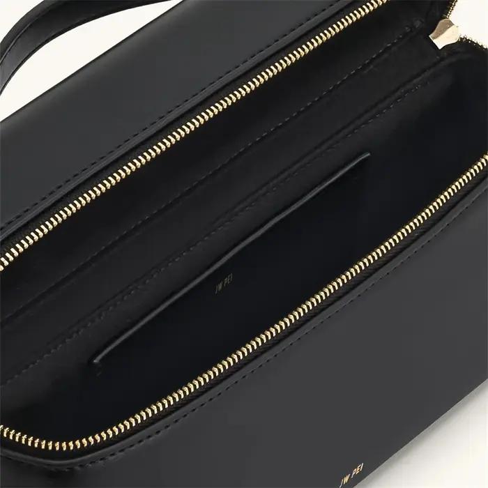 Sac à main JW PEI Thea 2025 Nouveau, Sac bandoulière et épaule en toile marron pour femme, Sac de mo