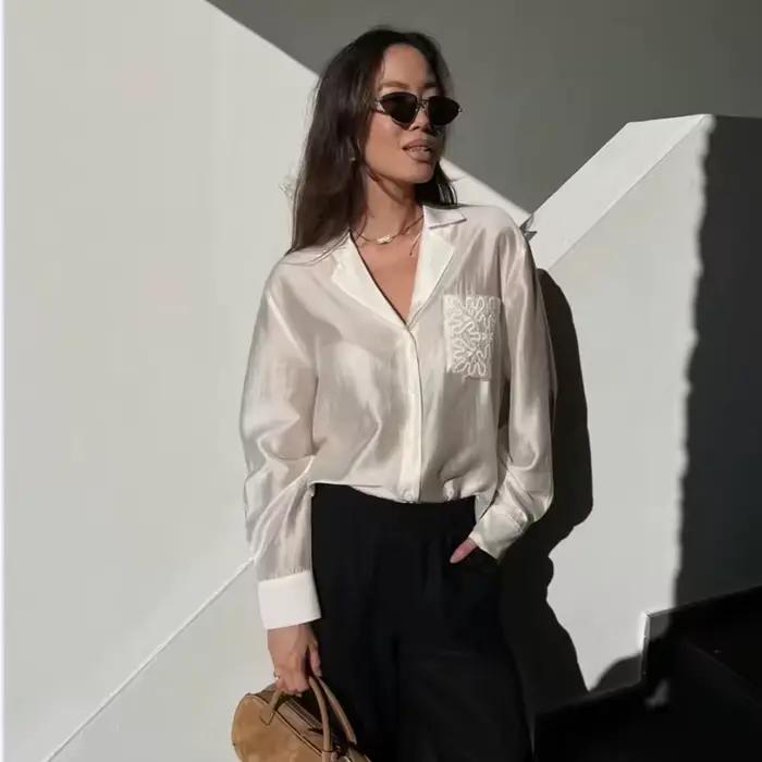 Nouvelles Chemises Printemps 2026 pour Femmes – Tendances Décontractées, Élégantes pour le Bureau, C