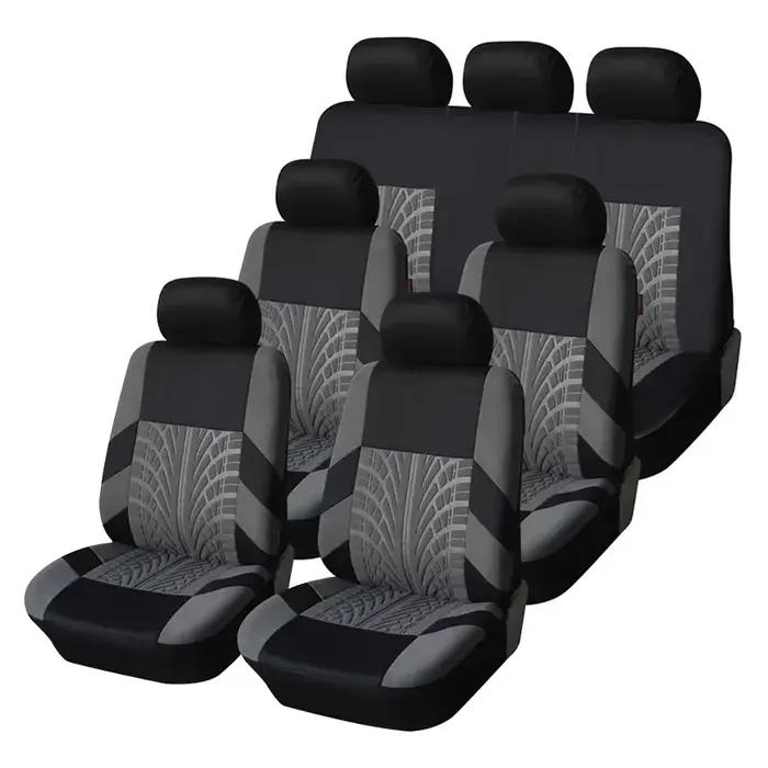 Housse de siège auto 7 places, protection intérieure universelle, coussin de siège pour voitures, ca