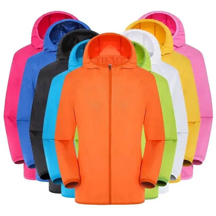 Veste coupe-vent de pêche pour hommes et femmes, veste imperméable, vêtements de randonnée, d'escala