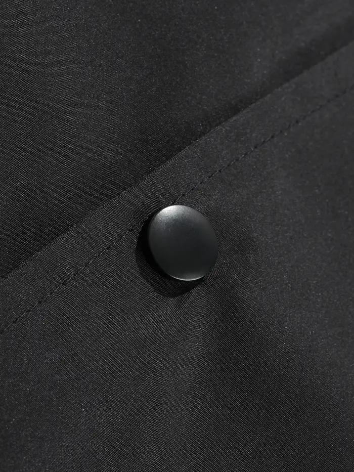 Veste à revers pour hommes, pour l'extérieur, décontractée, assortie avec tout, mode, couleur unie,